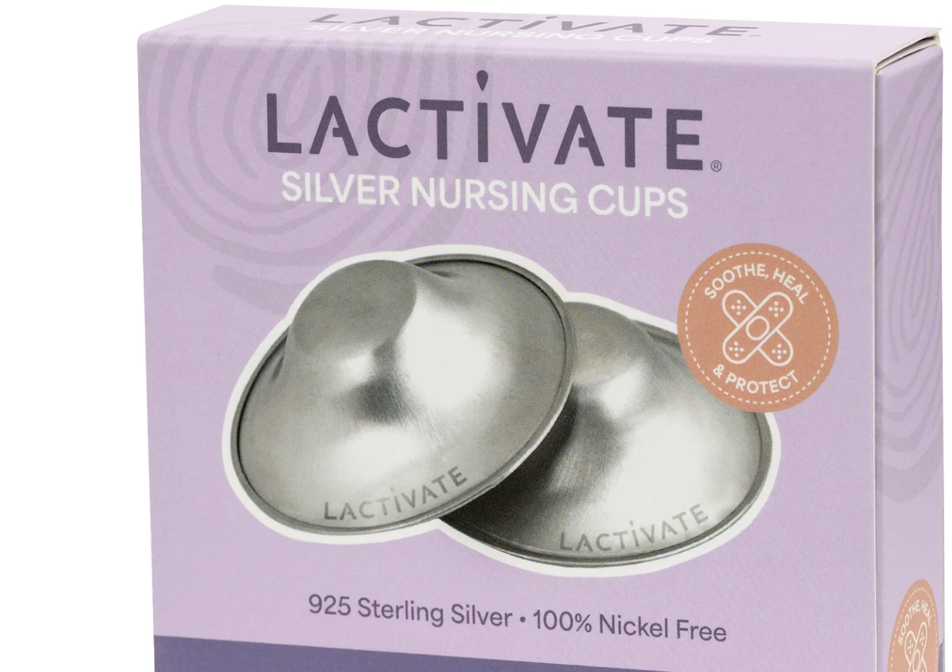 Lactivate Silver Nursing Cups- Regular